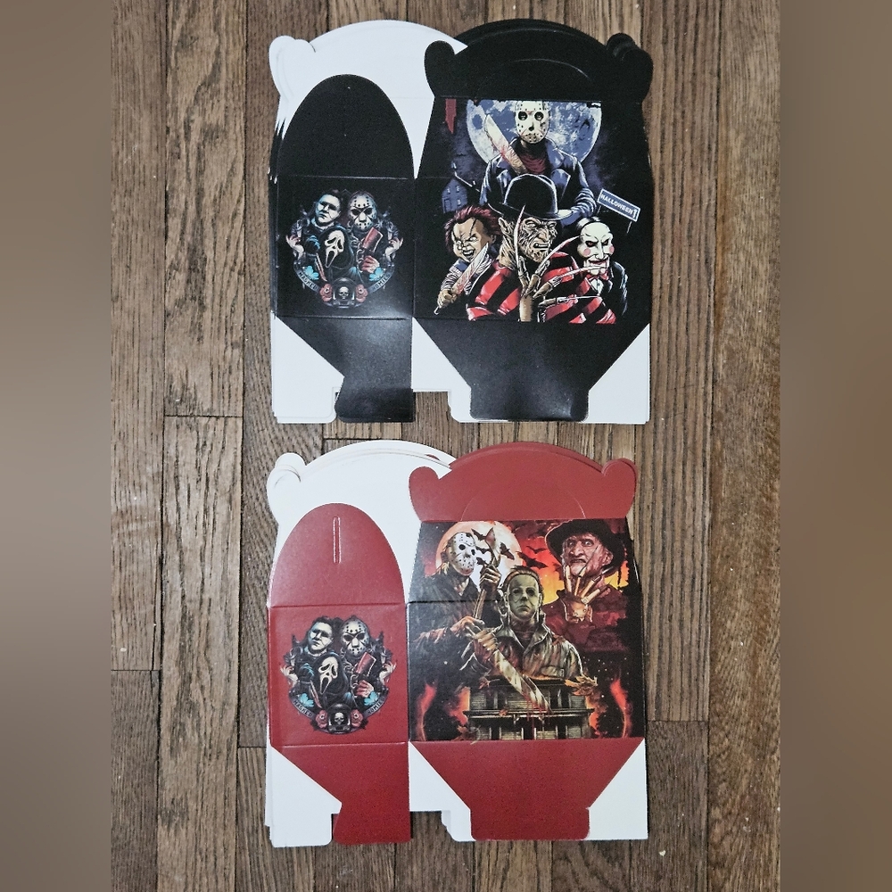 New 16 qty small Horror film favor boxes